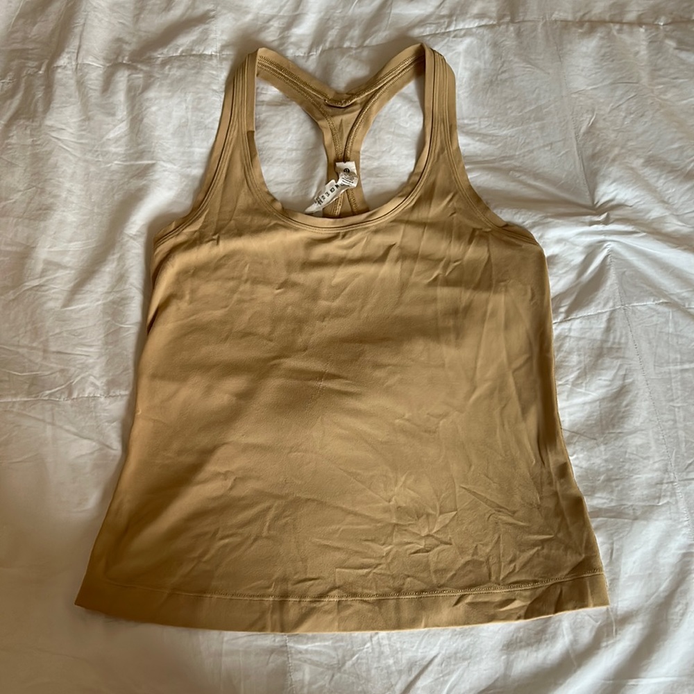 Lululemon Camel Tank Top Size 6